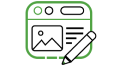 Icono Creación de Sitios Web
