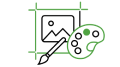Icono Diseño Gráfico y Branding