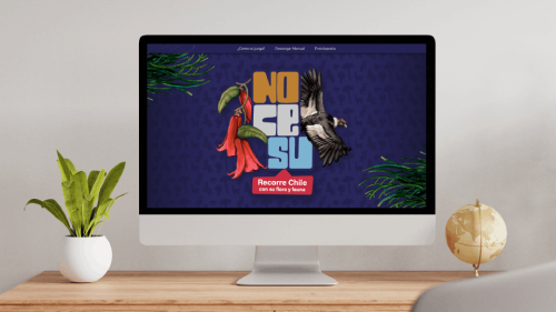 Sitio web desarrollado para Juego de Mesa NOCESU en Santiago de Chile